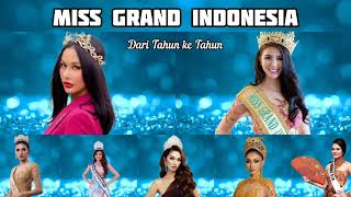 Ini Dia Deretan Miss Grand Indonesia Dari Tahun Ke Tahun