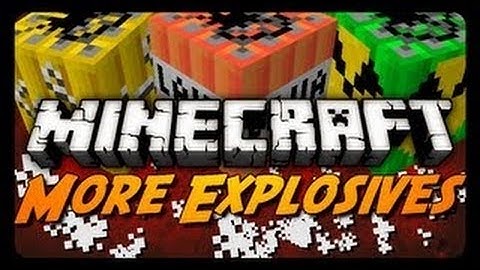 Minecraft: Mod Showcase - More TNT Part 1 - BUNDLED C4!