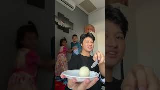 Telor microwave meledeuk | kira kira benar ga ya kedebug