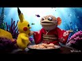 Piff and Pikachu's Coral Garden Picnic