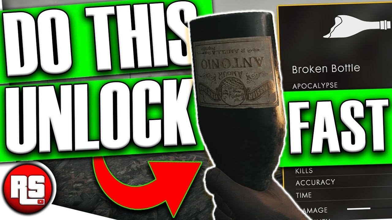 BROKEN BOTTLE Melee Weapon! How to unlock (All Wine Bottle Locations