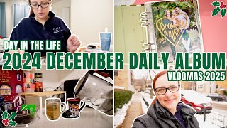 DECEMBER DAILY ALBUM FLIP THROUGH | VLOGMAS 2025 DAY 8