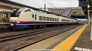 E653系1000番台 しらゆき、いなほ 新潟、新津発着 2025 10.11