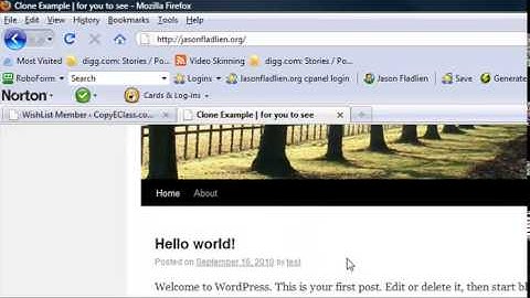 1  WP Twin   Clone and Deply a Wp blog
