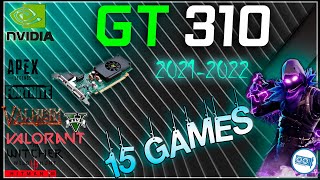 🍀 Nvidia GeForce 310 in 15 Games     (Part 1)|  2022