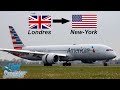 Vol  londres lhr egll  new york jfk kjfk en 7878  flight simulator 2020