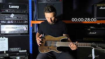IBANEZ RGIR27B - 60 SECOND REVIEW