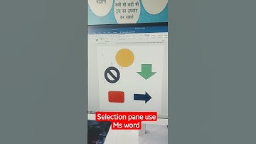 How to selection Pane use ms word#youtubeshorts #computer #shorcuts #viralvideo