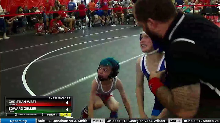 8U Festival 53 Christian West Kansas Vs Edward Zel...