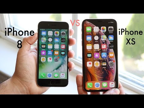 iPHONE XS Vs iPHONE 8! (Should You Upgrade?) (Review)