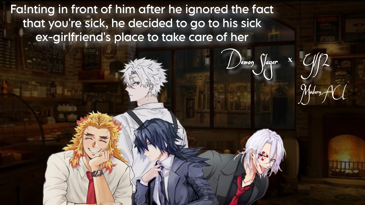 Fa!nting in front of your cold husband/bf after he ignored you for his sick ex-girlfriend