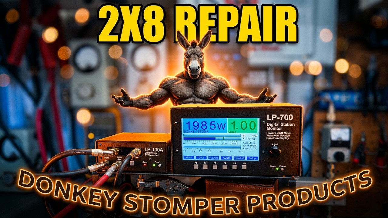 1000V-HG2879-2X8-Transistor Base, CW Transmitter, Repair, Test