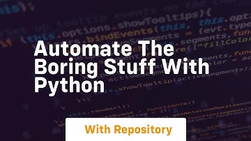 automate the boring stuff with python