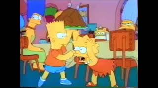 The Simpsons Syndication Promo (1995): “Bart vs. Thanksgiving“ (S02E07) (10 second)