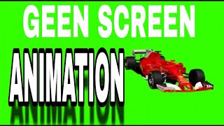 Formula 1 Green Screen Animation