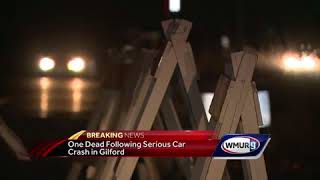 One Dead Following Crash in Gilford