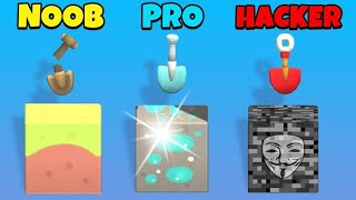 NOOB VS PRO VS HACKER MERGE MINER screenshot 3