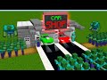 Minecraft NOOB vs PRO battle: ZOMBIES ATTACKED A CAR SHOP!