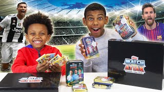 UNBOXING MATCH ATTAX Trading Cards!!!