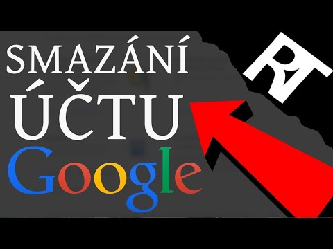 Jak smazat Google účet