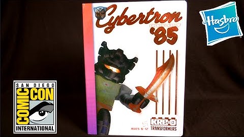 Comic-Con Exclusive KRE-O Transformers KREON Class of 1985 30-Pack from Hasbro