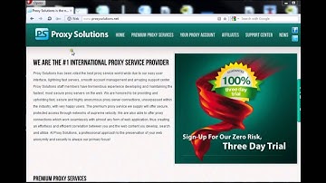 How to use a proxy connection for the Opera browser