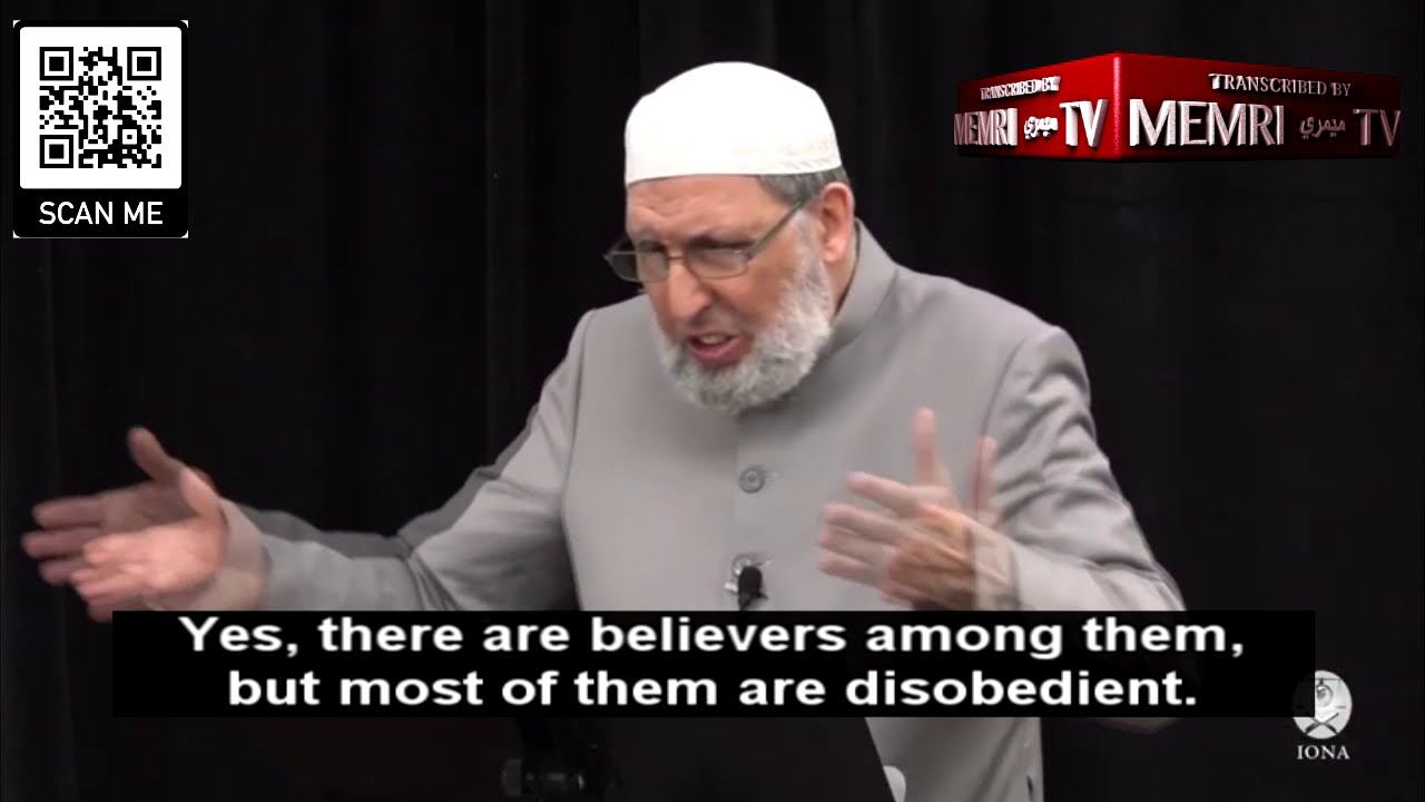Michigan Imam Mustapha Elturk: Not All Jews Are Bad; Some Jews And Christians Do Our Work For Us;