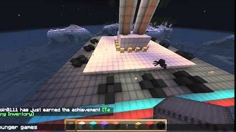MINECRAFT EP1 hunger game spawn point building