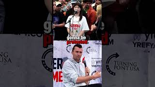 Charlie Kirk’s ‘Customized Baby’ Argument Stuns Crowd 😳🔥#shorts #debate #viral #politics #discussion