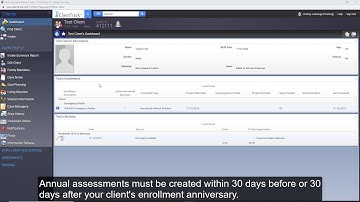 HMIS Quick Train: Annual Assessments/ During Program Enrollment type Assessments