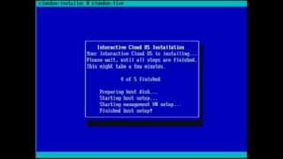 Installation Overwiew: Interactive Cloud OS (Version 0.97-22)