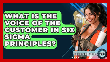 What Is The Voice Of The Customer In Six Sigma Principles? - Industrial Tech Insights