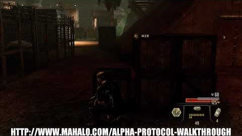 Alpha Protocol Walkthrough - Bug Airfield Part 1