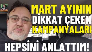 Mart ayının en iyi kampanyaları, indirimleri! Hepsini anlattım! #indirim #kampanya #araçlar