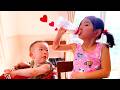 【LIVE】Mino’s First Babysitting Challenge!