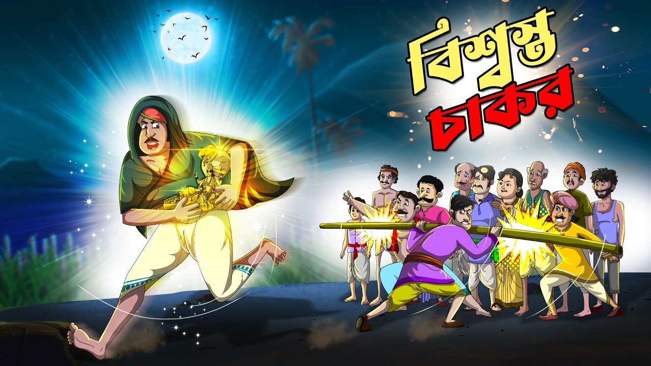 বিস্বস্ত চাকর | Biswasta Chakor | গ্রামবাংলার ভূতের গল্প | Taranath Tantrik | Bangla Cartoon