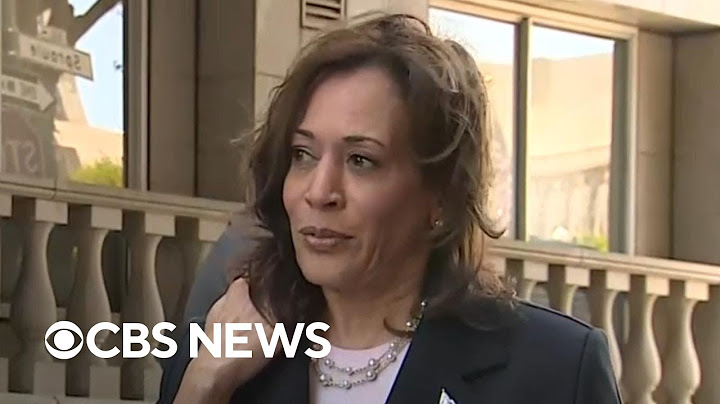 Kamala Harris reacts to Trump immunity ruling, Biden debate performance