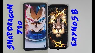 Xiaomi MI8 se против Samsung S8 Тест скорости/Сравнение/Exynos 8 против Snapdragon 710 Что быстрее?