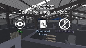 01/03/2023 Daily Challenge Legend - Entry Point (No Kills, Solo)