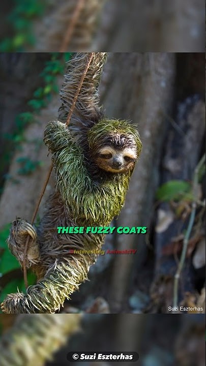 Sloths and Algae: A Lazy Symbiotic Relationship - YouTube
