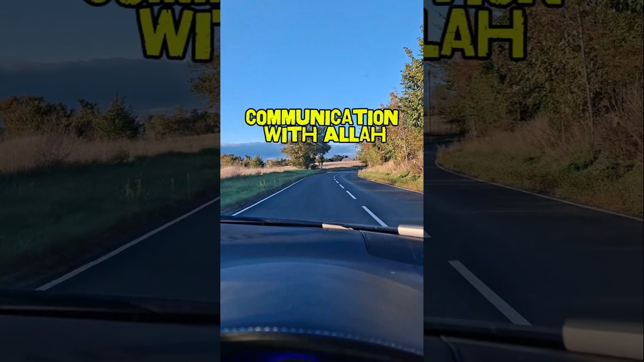 Revive your connection communication with Allah SWT☝️ 