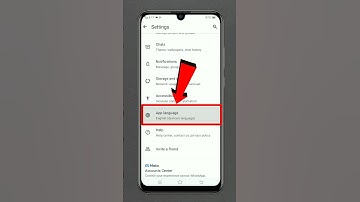 WhatsApp Par Language Kaise Change Kare | how to change language in whatsapp | WhatsApp language