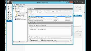 Cisco Radius Microsoft 2012 AAA authentication NAPS active directory