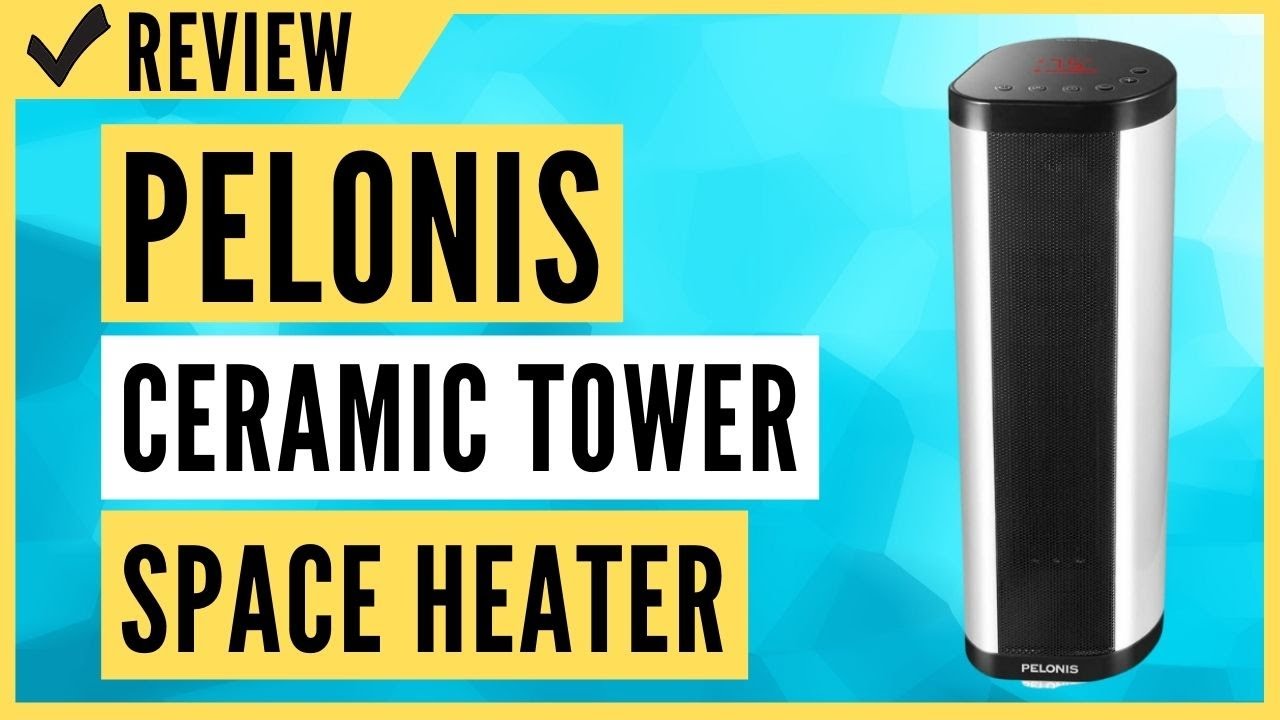 PELONIS NTH15-17BRA Portable 1500W Ceramic Tower Space Heater Review -  YouTube