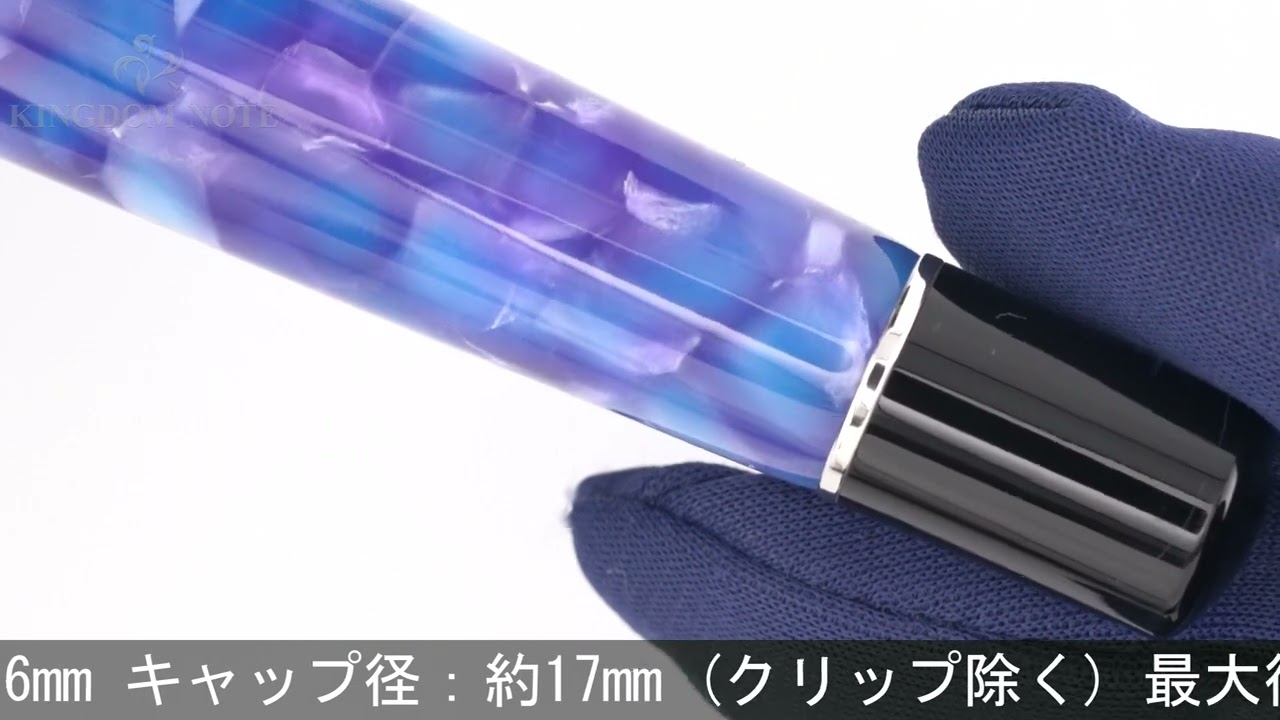 DELTA デルタ 365 ミレニアム 万年筆 18Ktペン先 925SV