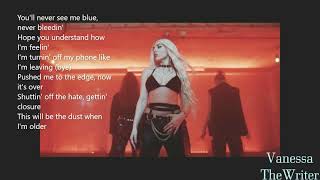 Ava Max - Who's Laughing Now | Lyrics-Video