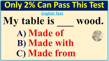Mixed English Grammar Quiz: Only 2% Can Pass This Test!