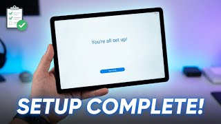 How to setup Lenovo Idea Tab for the first time
