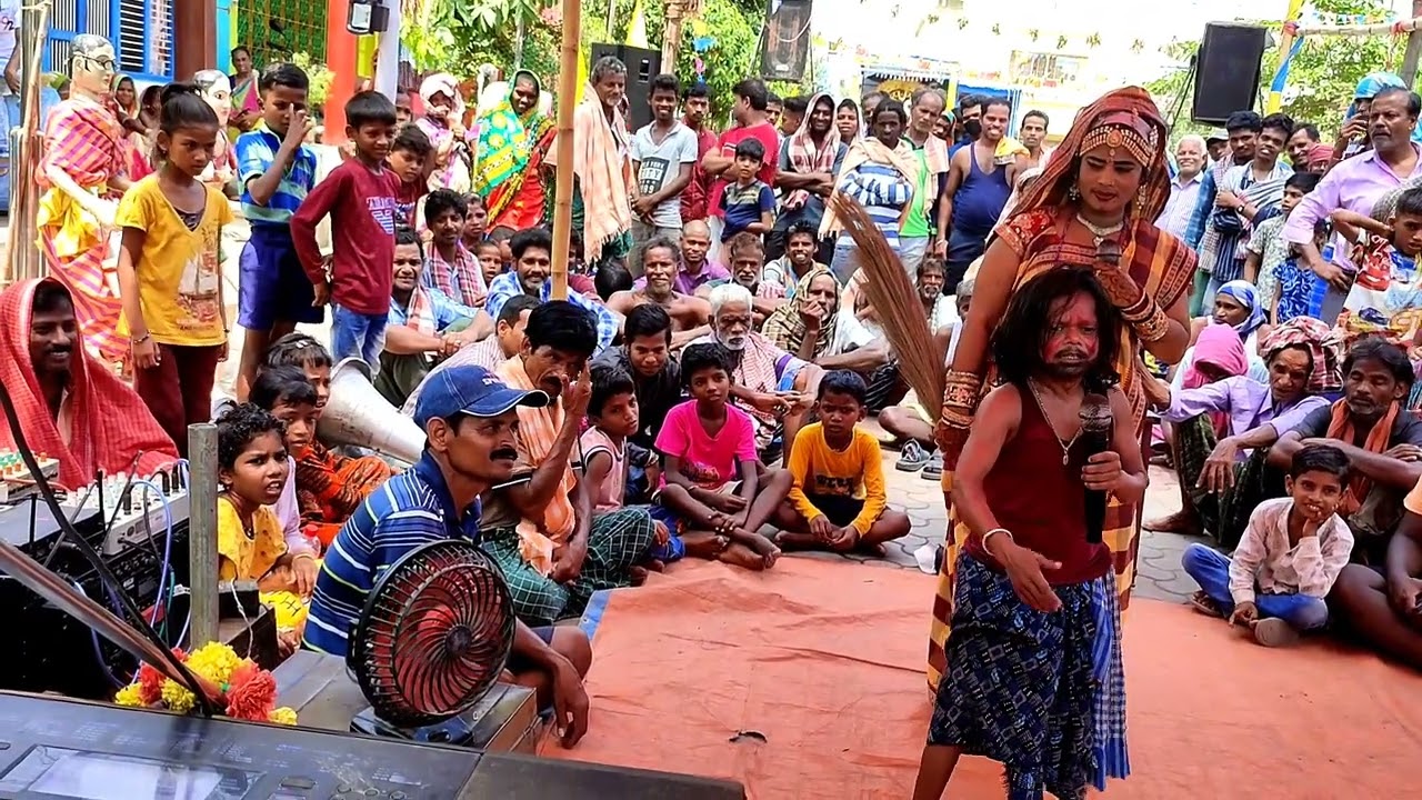 Bharata lila(Hinjilicut party)In Rangani sahi, famous shree Laxmi Nursingha Jatra-Famous Bana jatra1