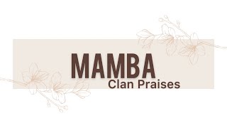 Mamba clan praises | Sinanatelo sakaMamba, Izithakazelo zakwaMamba-Nomcebo The POET | Swati YouTuber